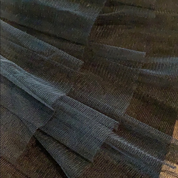 Black Ruffle Layered Tulle Skirt - Picture 3 of 6